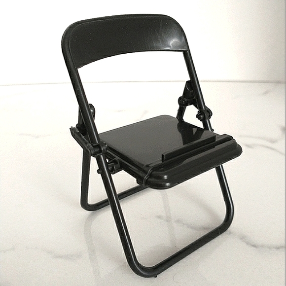 Folding Chair Statement Necklace Cellphone Holder or Desk Accessory I.Y.K.Y.K - Picture 2 of 13